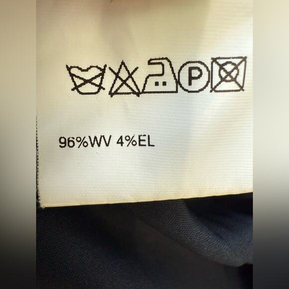 Escada Navy Wool Double Zipper Blazer Size Small (36 EU) - Picture 8 of 13